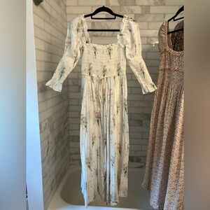 Doen Bijou dress in painted brush S